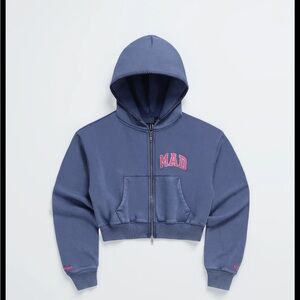 Madhappy/Gap Blue Zip Hoodie